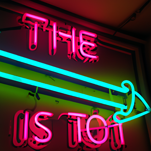 How to Photograph Neon Signs for Stunning Visuals - Print with Amor